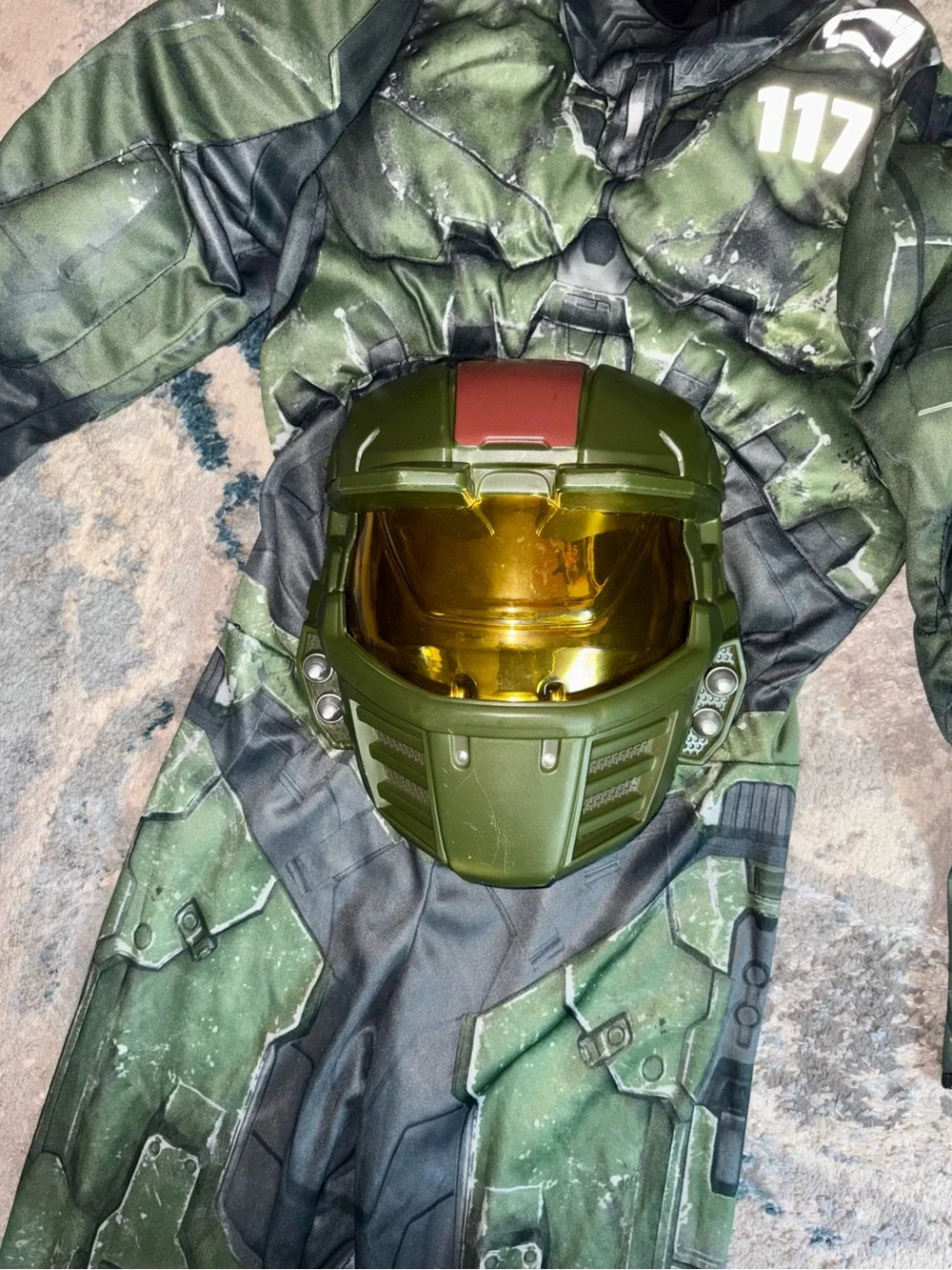 Deluxe Halo Infinite Master Chief Kids Costume Small